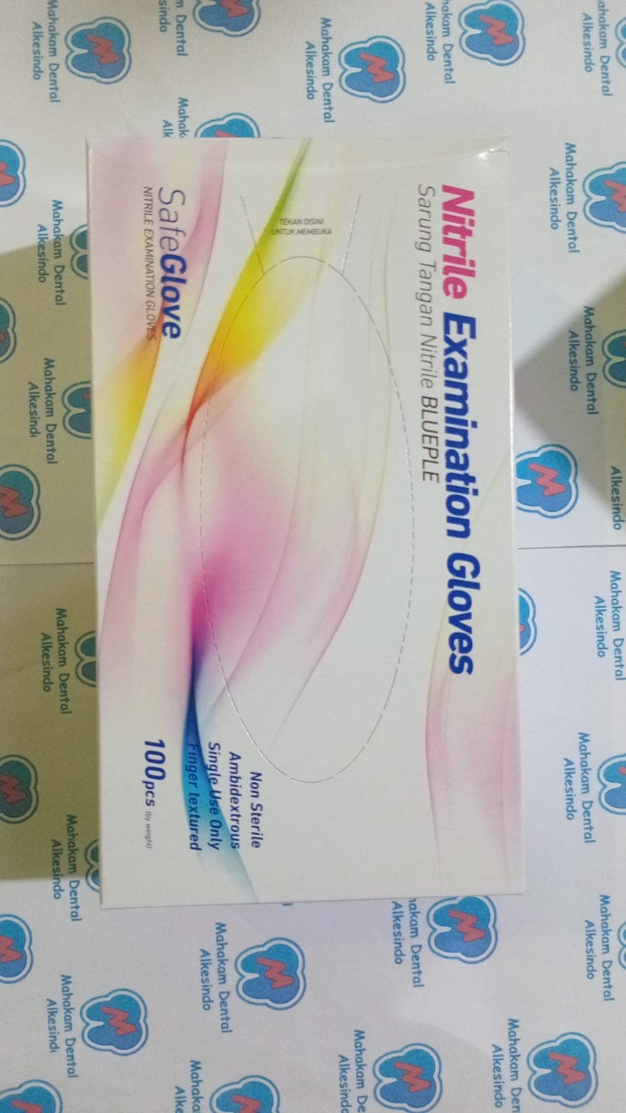 Sarung Tangan Nitrile Non Powder S