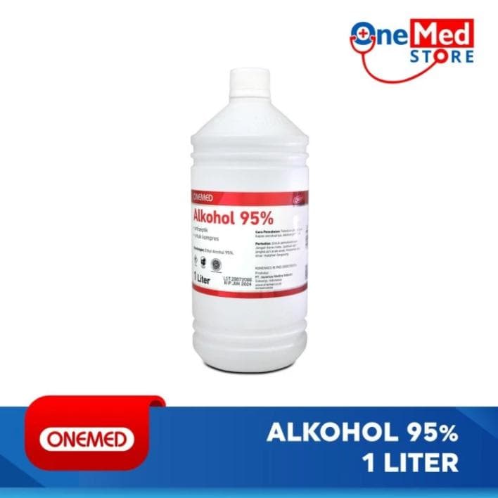 Alkohol 95% One-Med 1 Lt