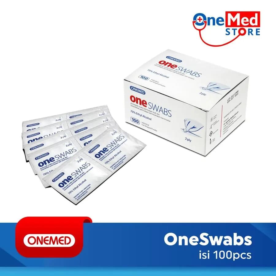 Alkohol Swab 2 Ply One-Med