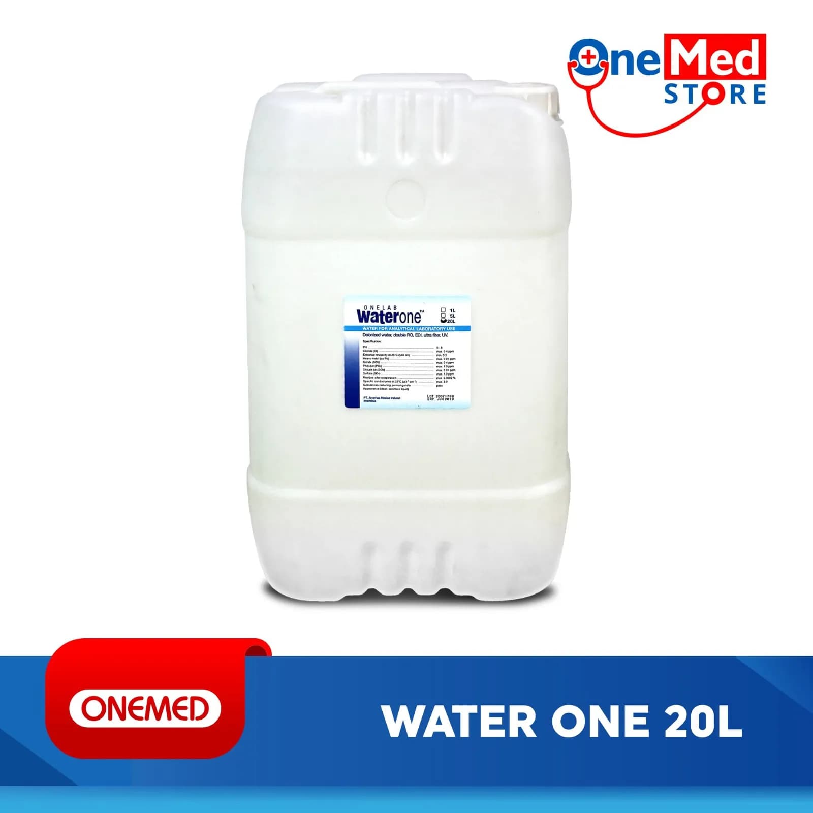 Aquadest/ Water One 20Lt
