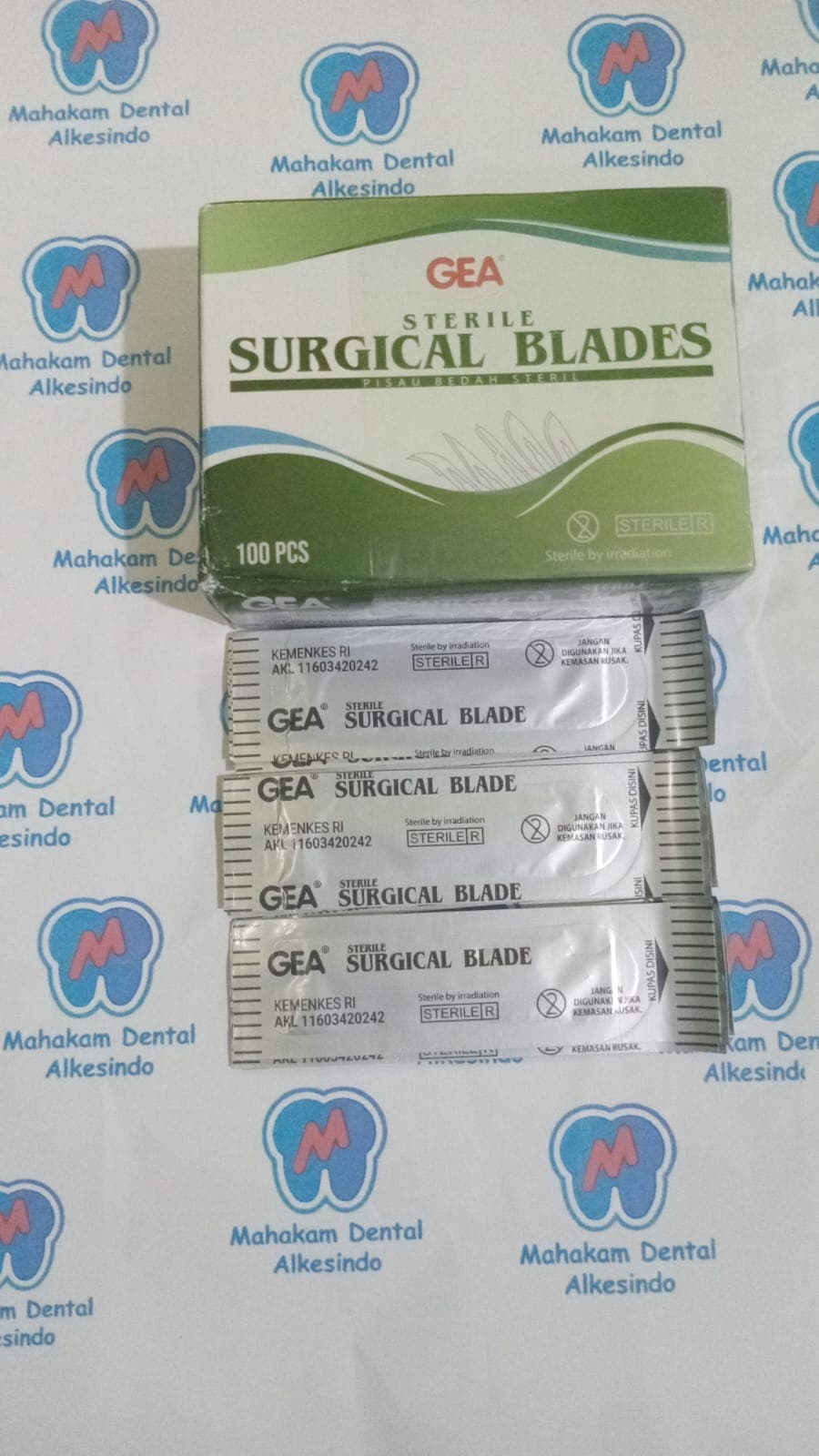 Surgical Blade/ Bisturi / Mess (Gea/Onemed) No.15