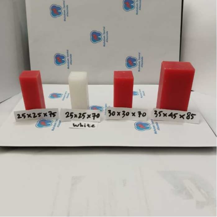 Balok Lilin Ukir Gigi 30x30x70mm