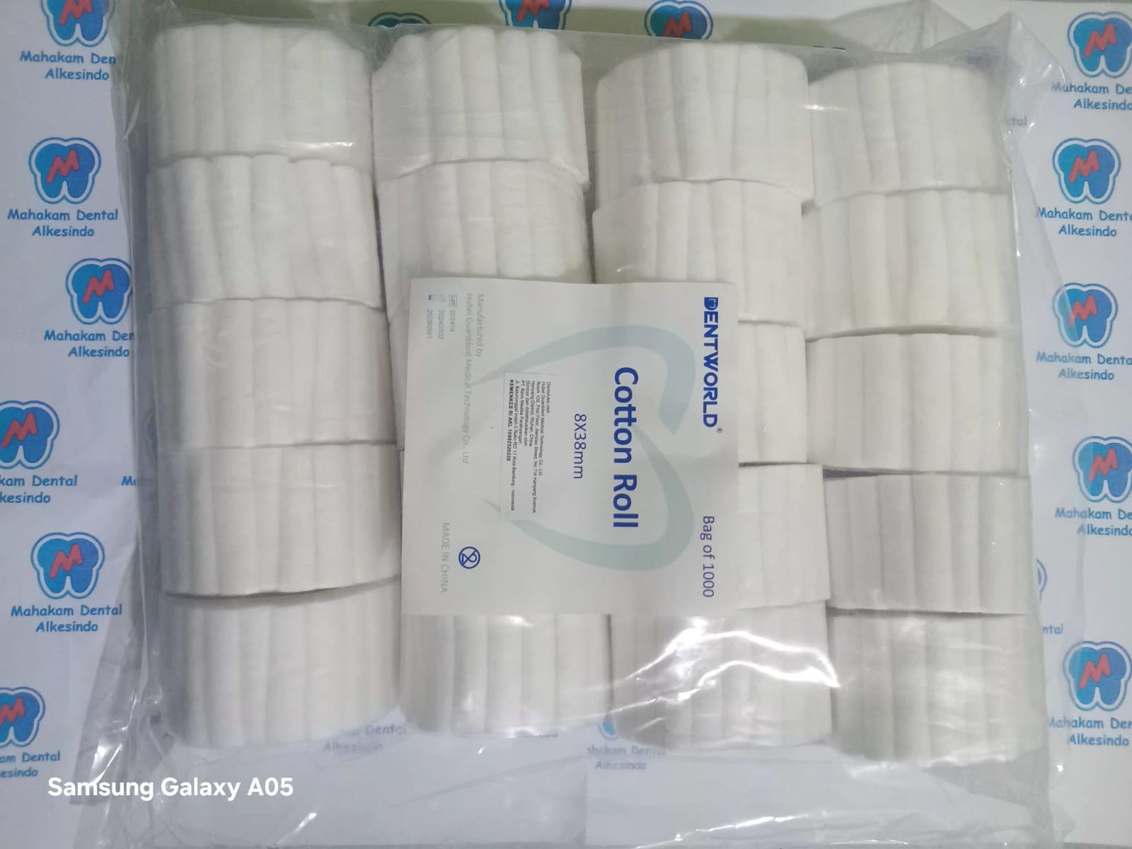 Cotton Roll Pack 8mm 1,000 pcs