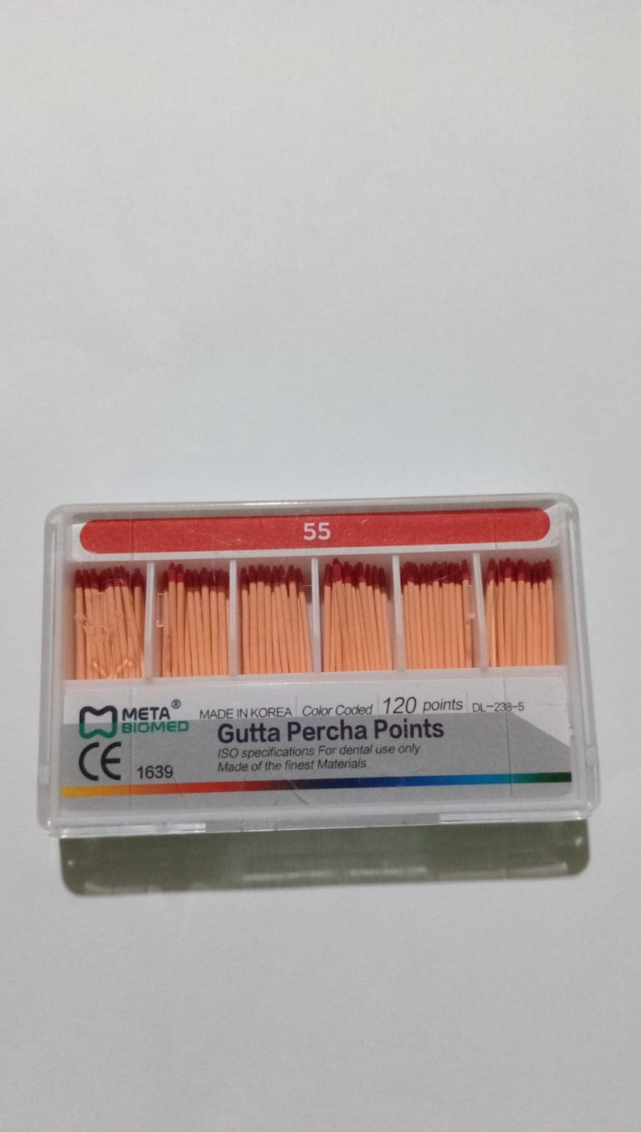 Gutta Percha Single Size No. 55