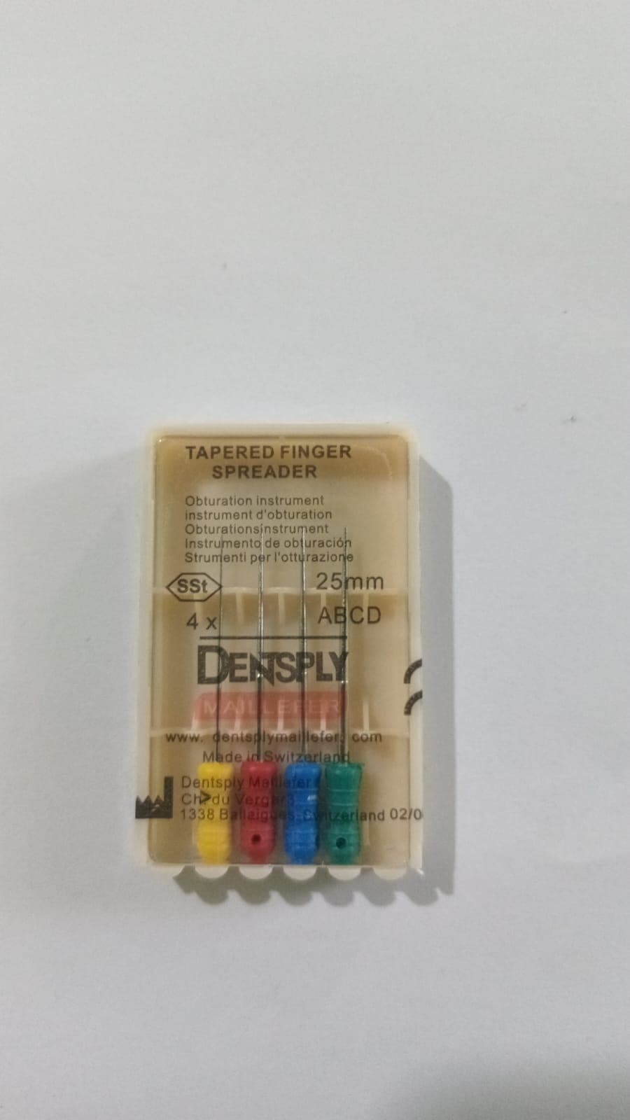 Spreader Dentsply 25mm SS ABCD