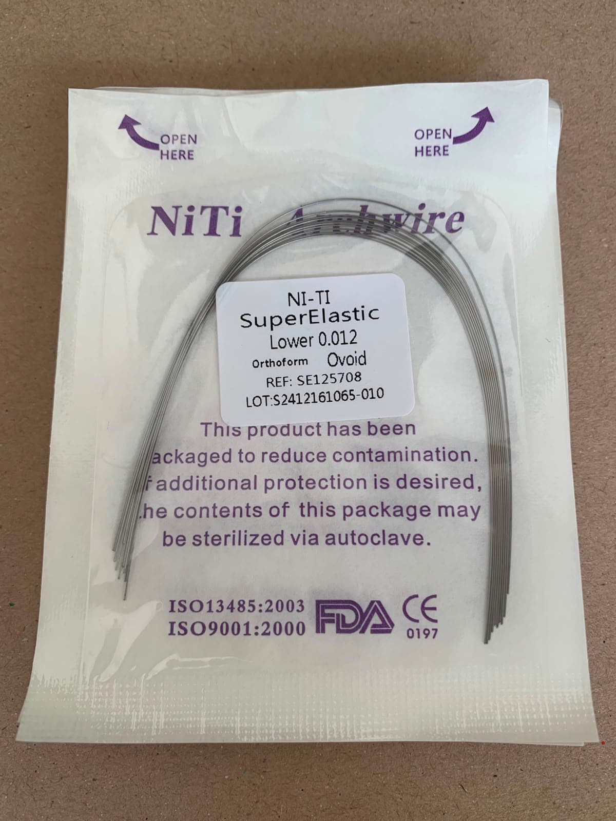 ArchWire Niti Round Lower 012