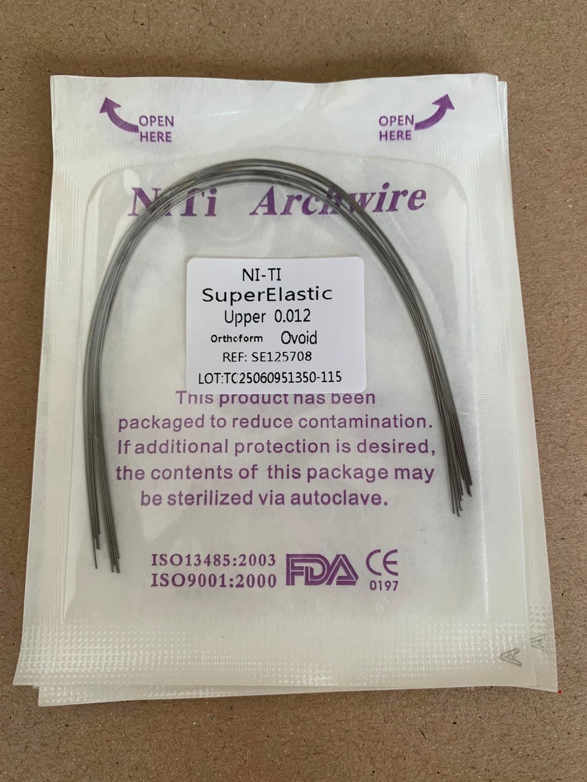ArchWire Niti Round Upper 012