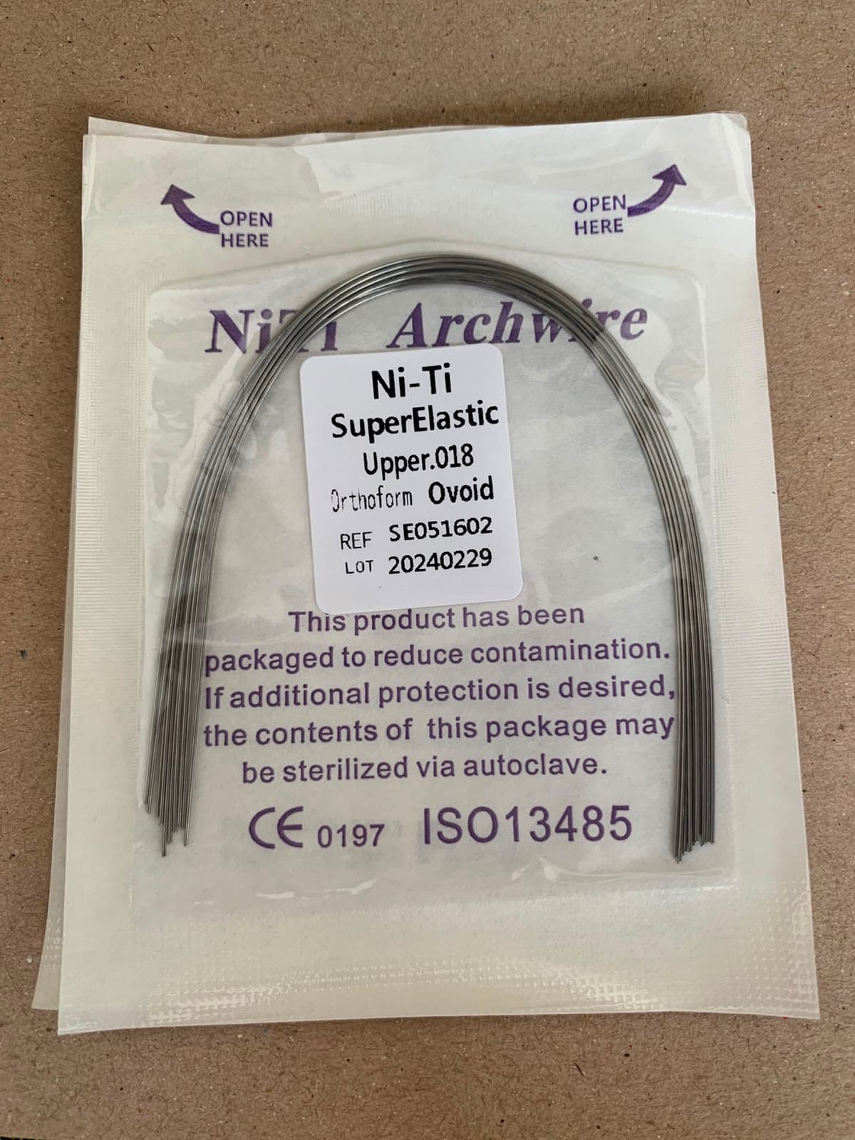 ArchWire Niti Round Upper 018
