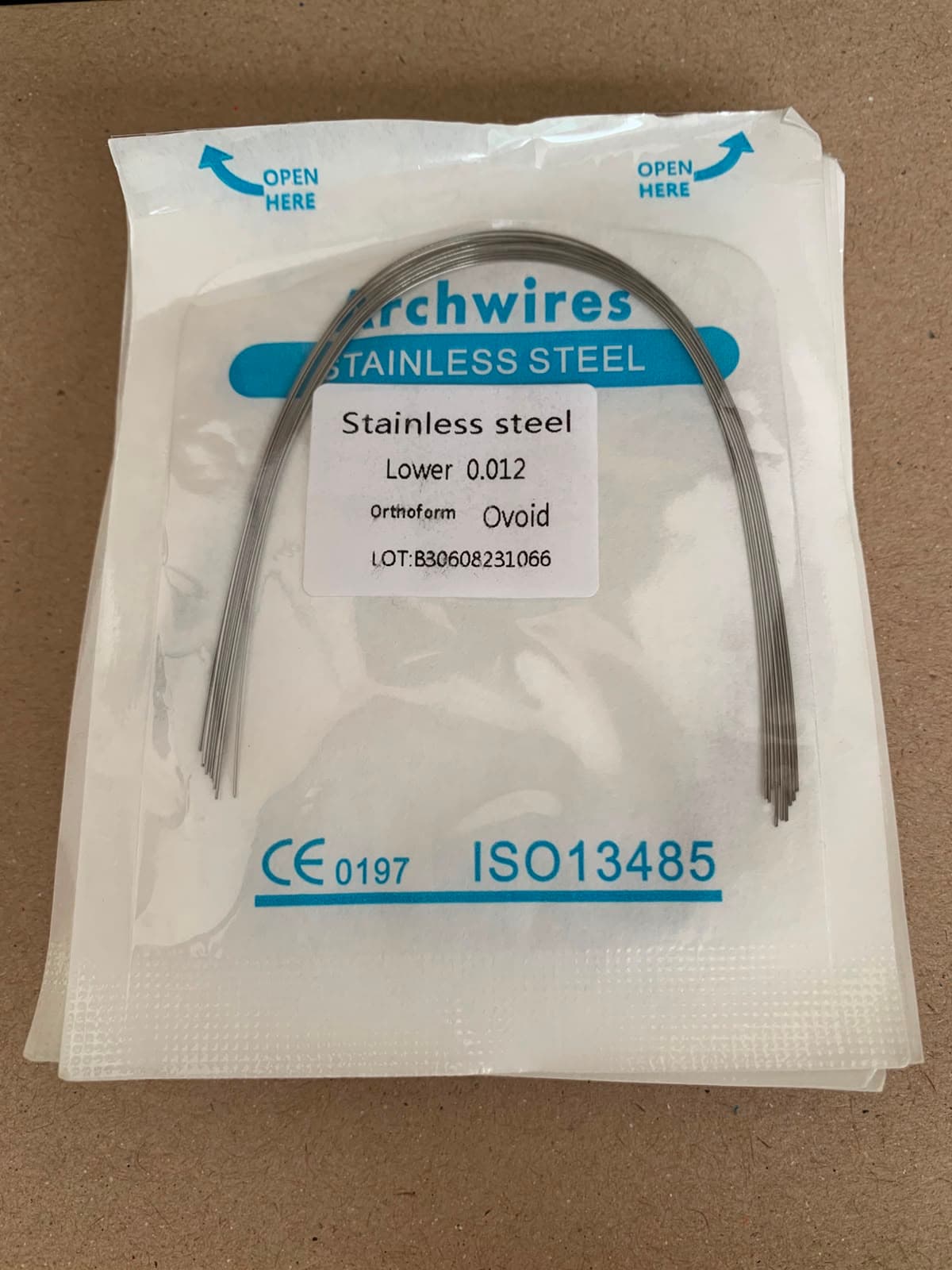 ArchWire SS Round Lower 012