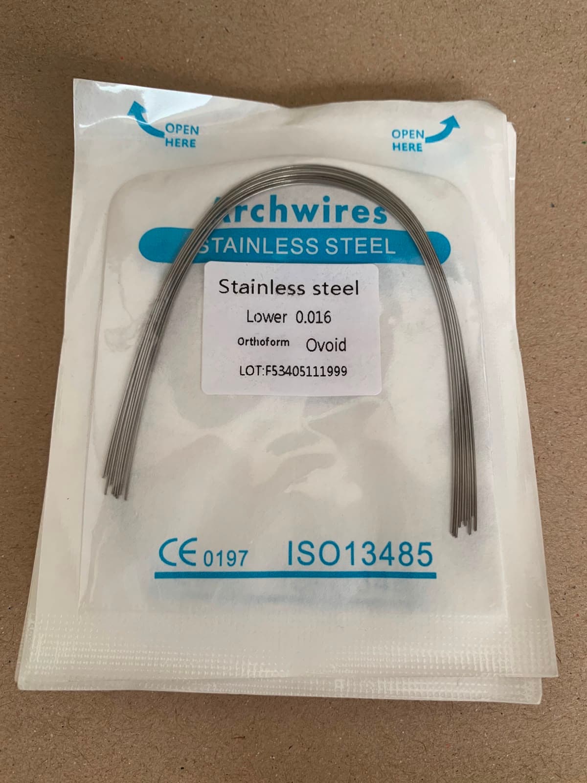 ArchWire SS Round Lower 016