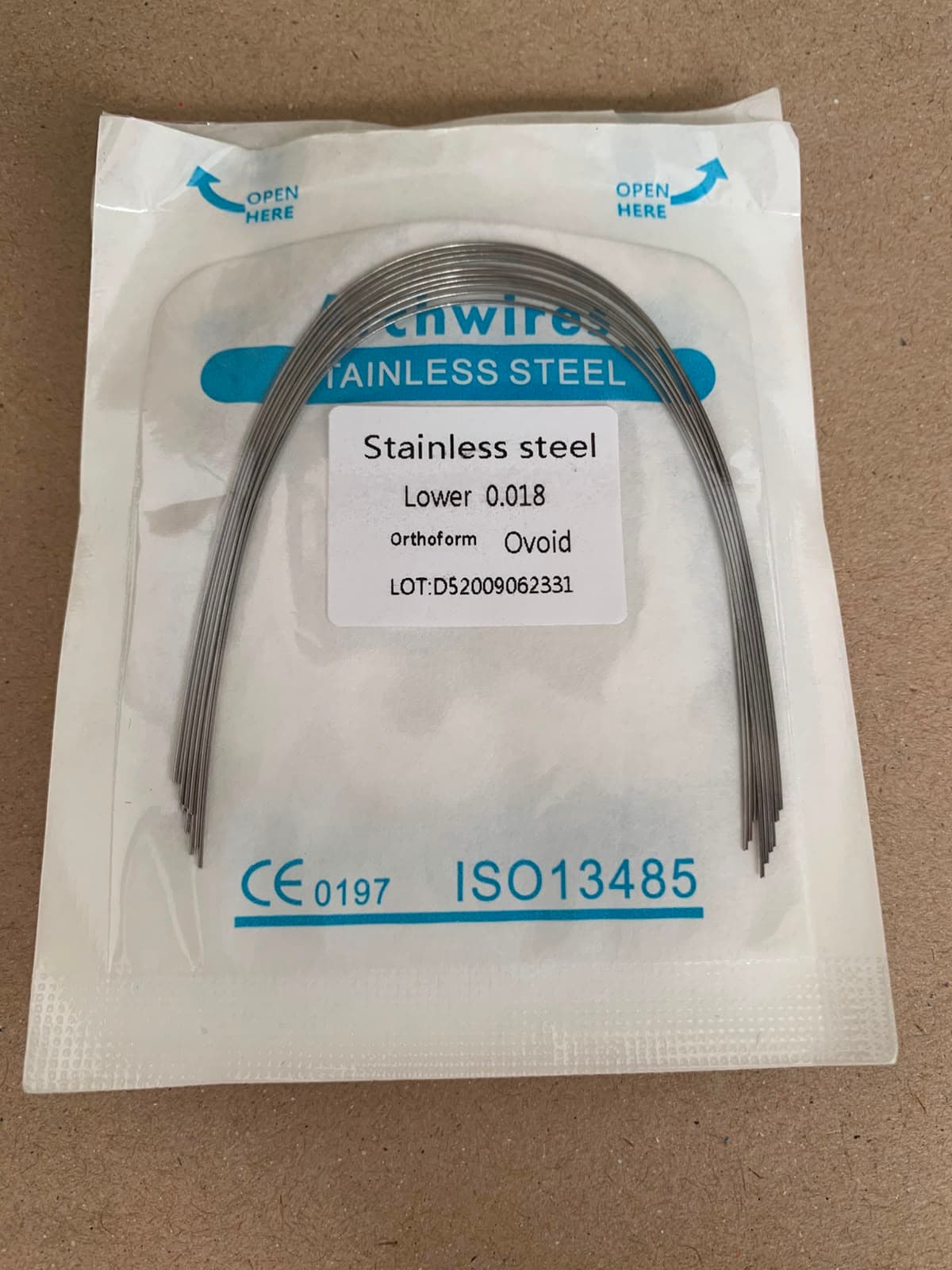 ArchWire SS Round Lower 018