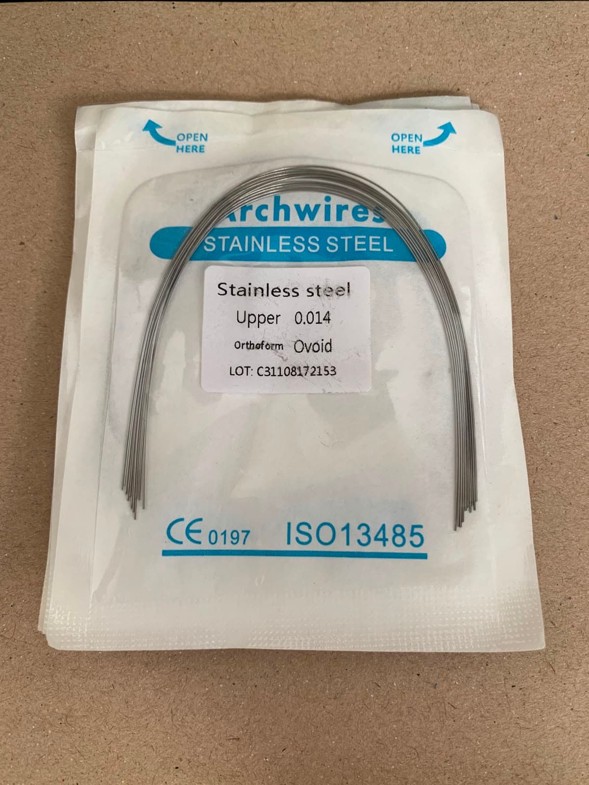 ArchWire SS Round Upper 014